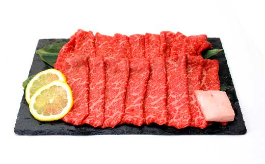 「いしかわ牛」または「福島牛」モモ肉すき焼き用　400g×1